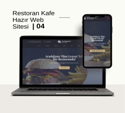 Kafe ve Restoran Kurumsal Sitesi Tasarımı - 04