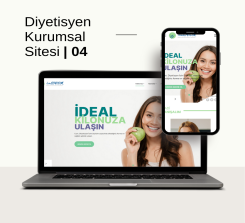 Diyetisyen Kurumsal Sitesi Tasarımı - 04