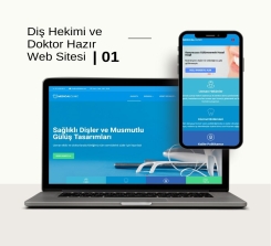 Hastane ve Doktor Kurumsal Sitesi Tasarımı - 01